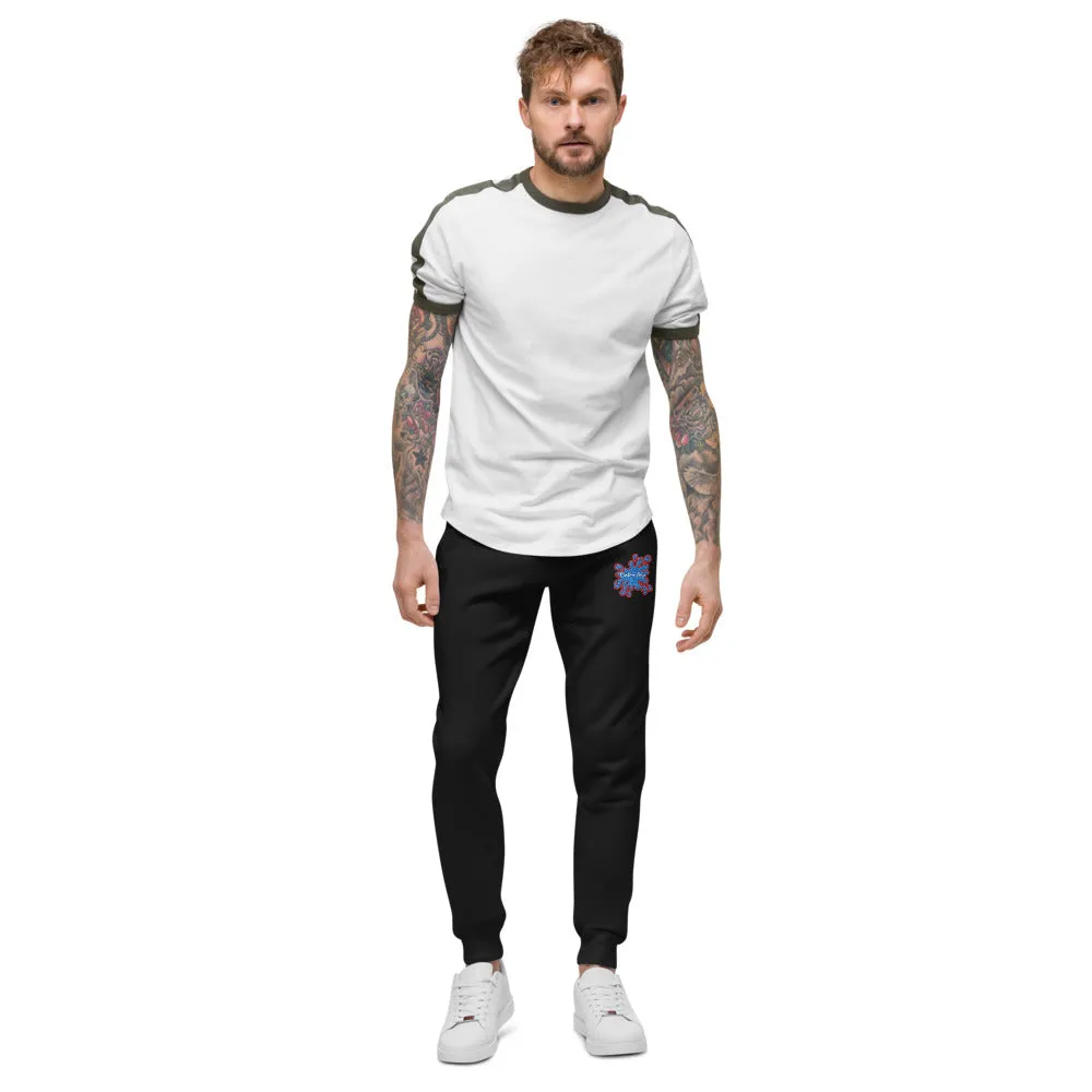Drip Splash Unisex fleece sweatpants
