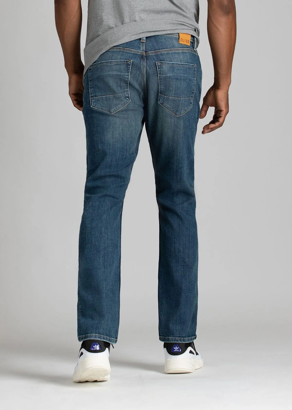 DU/ER Men's Performance Denim Relaxed Taper - Galactic