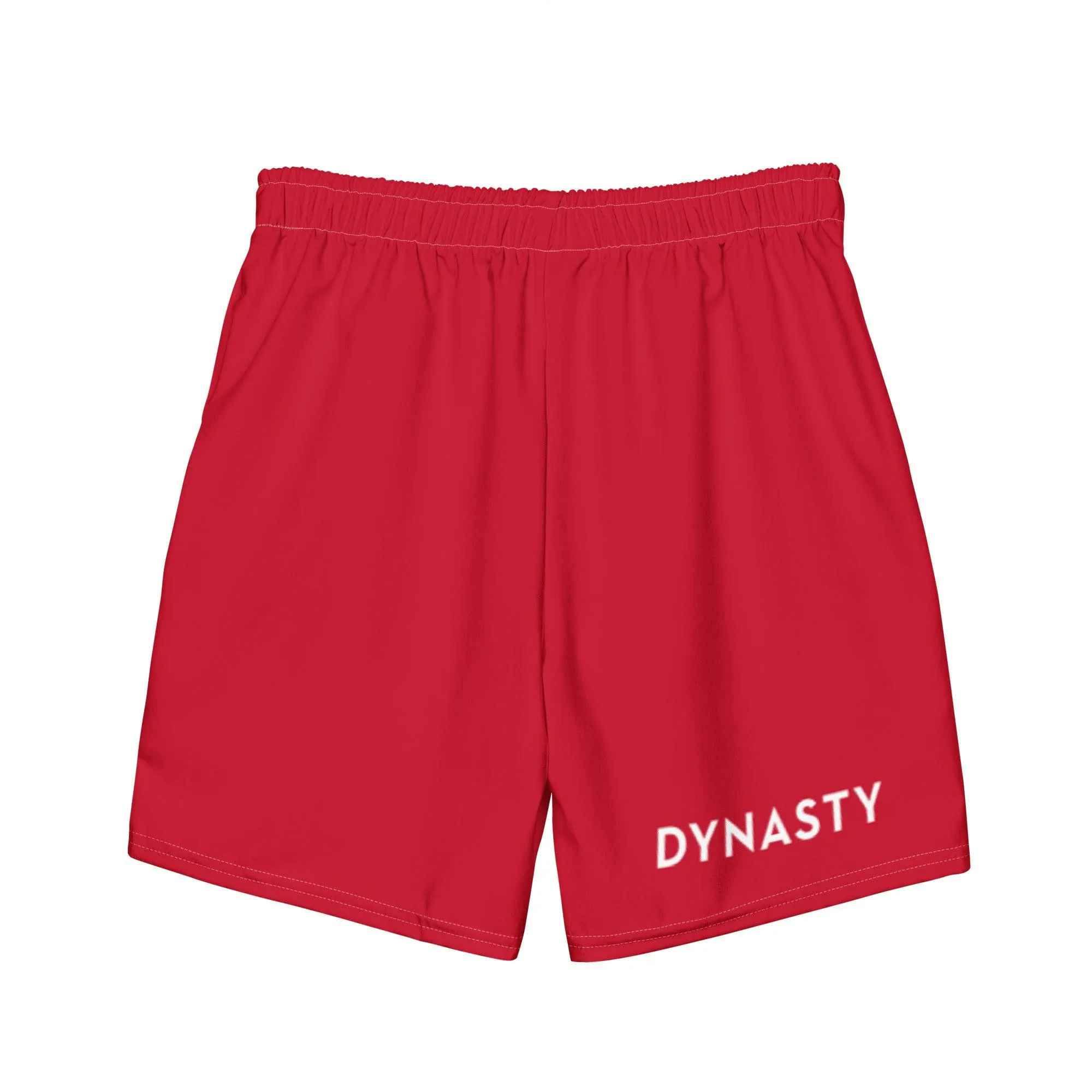 Dynasty Hybrid Emblem Board Shorts (Red)