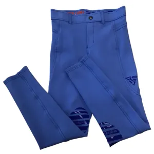 Elation Red Label Breeches Girl's Blue Pants Size 12