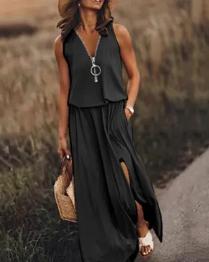 Elena – Casual Vacation Maxi Dress for Women