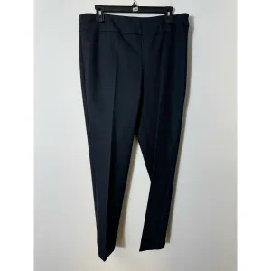 Estelle & Finn Navy Pull On Ankle Dress Pants Sz 12