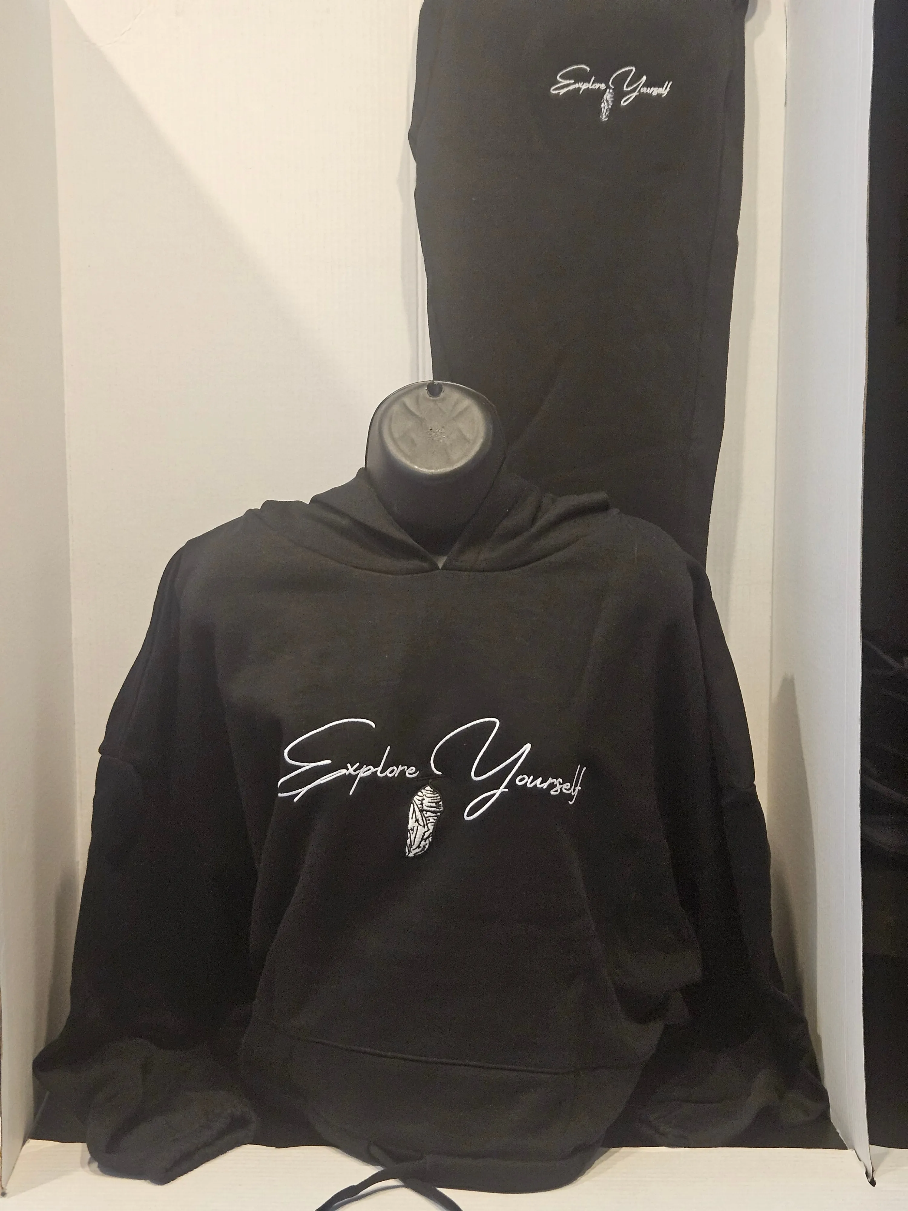 Explore Yourself Black Stylez)Hoodie