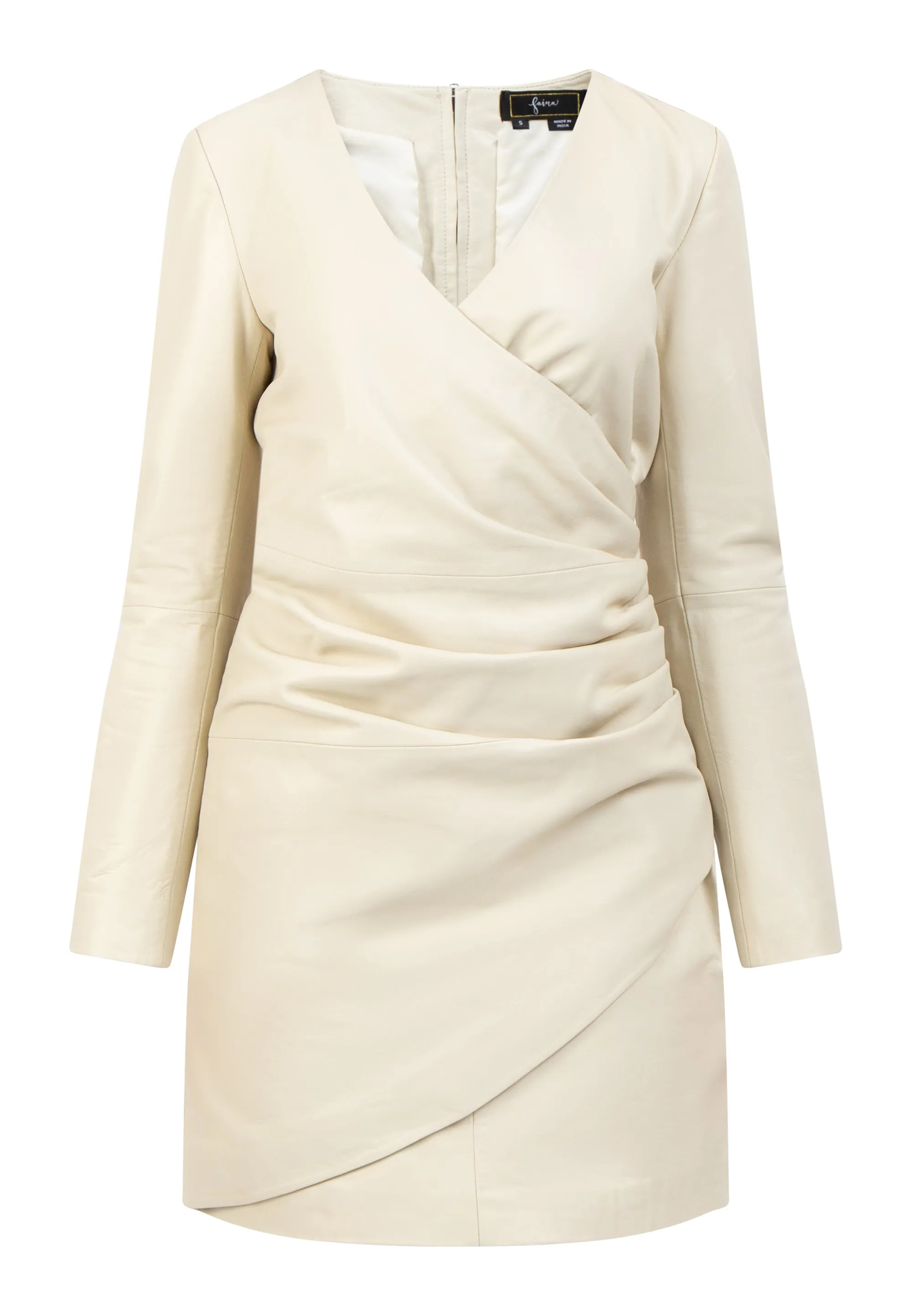 faina Women's Leather Dress