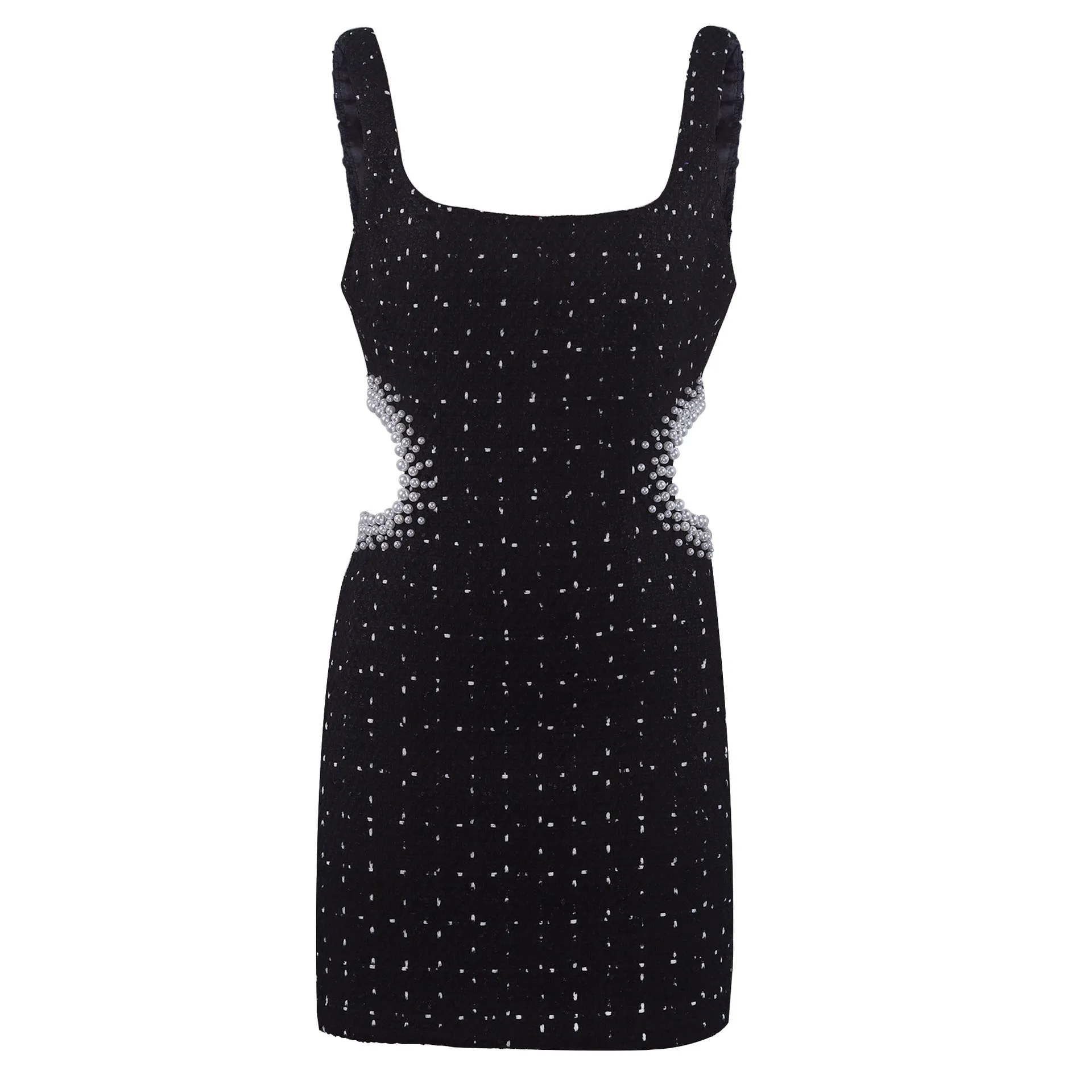 Fashion Party Beads Decoration Bodycon Mini Dresses