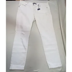 Fidelity Denim Womens AXL Relaxed Skinny Jeans Size 30 Anarchy White H1032 New