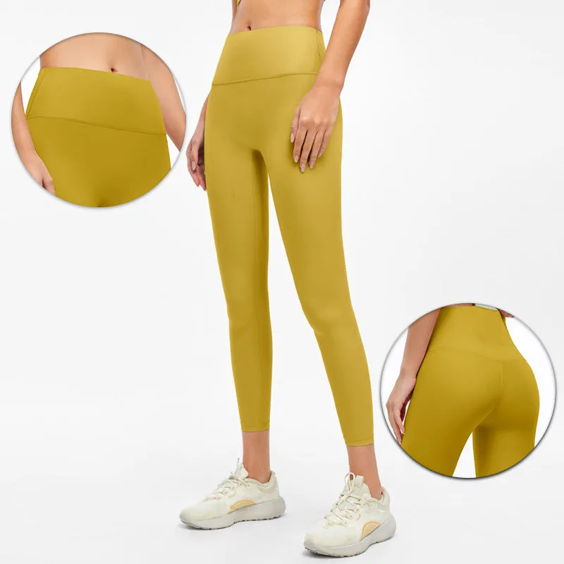 Filhot™ Lycra® High-waisted Workout Leggings With Pocket