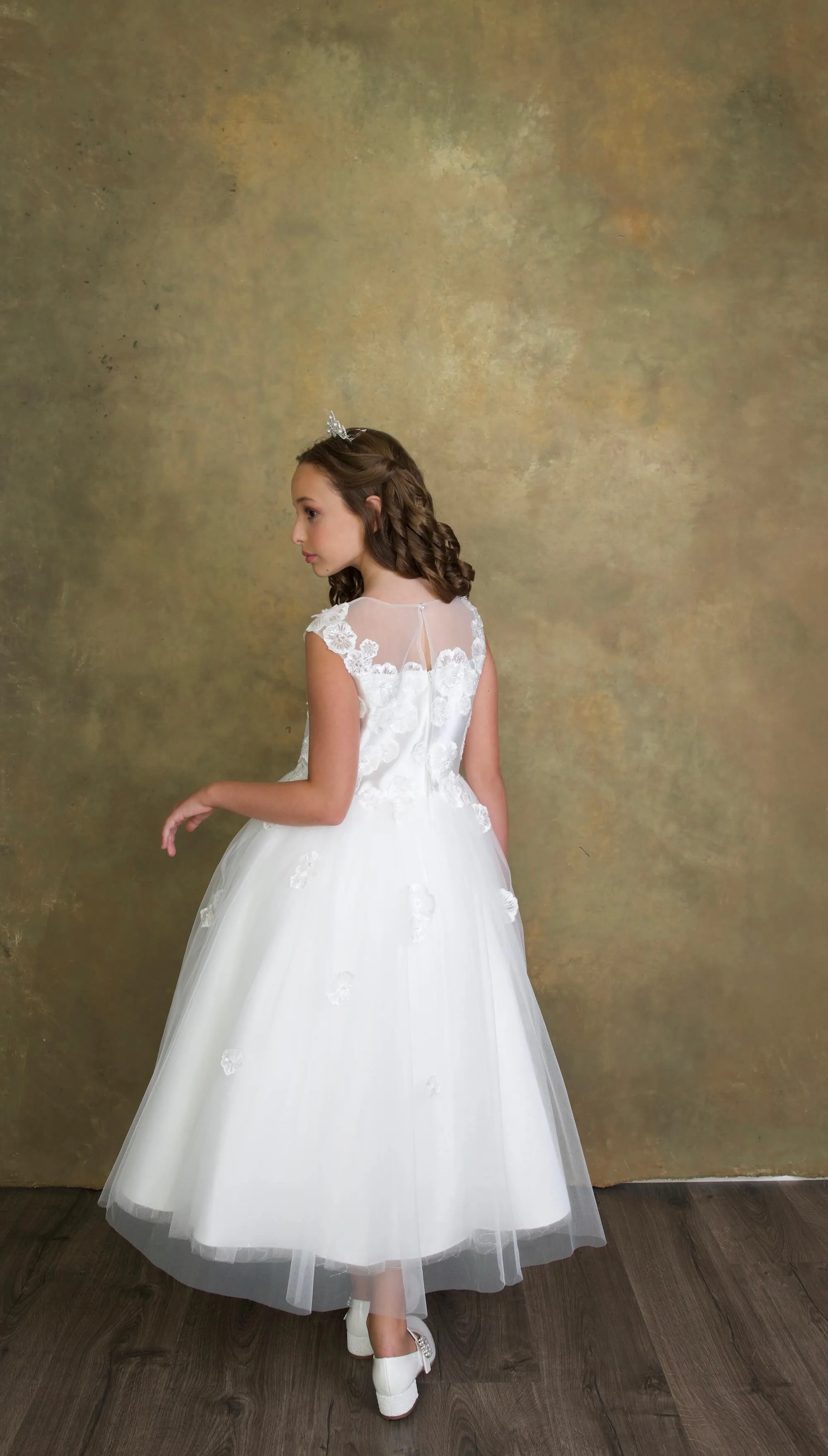 Floral Ceremonial Dress Z3312