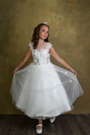 Floral Ceremonial Dress Z3312