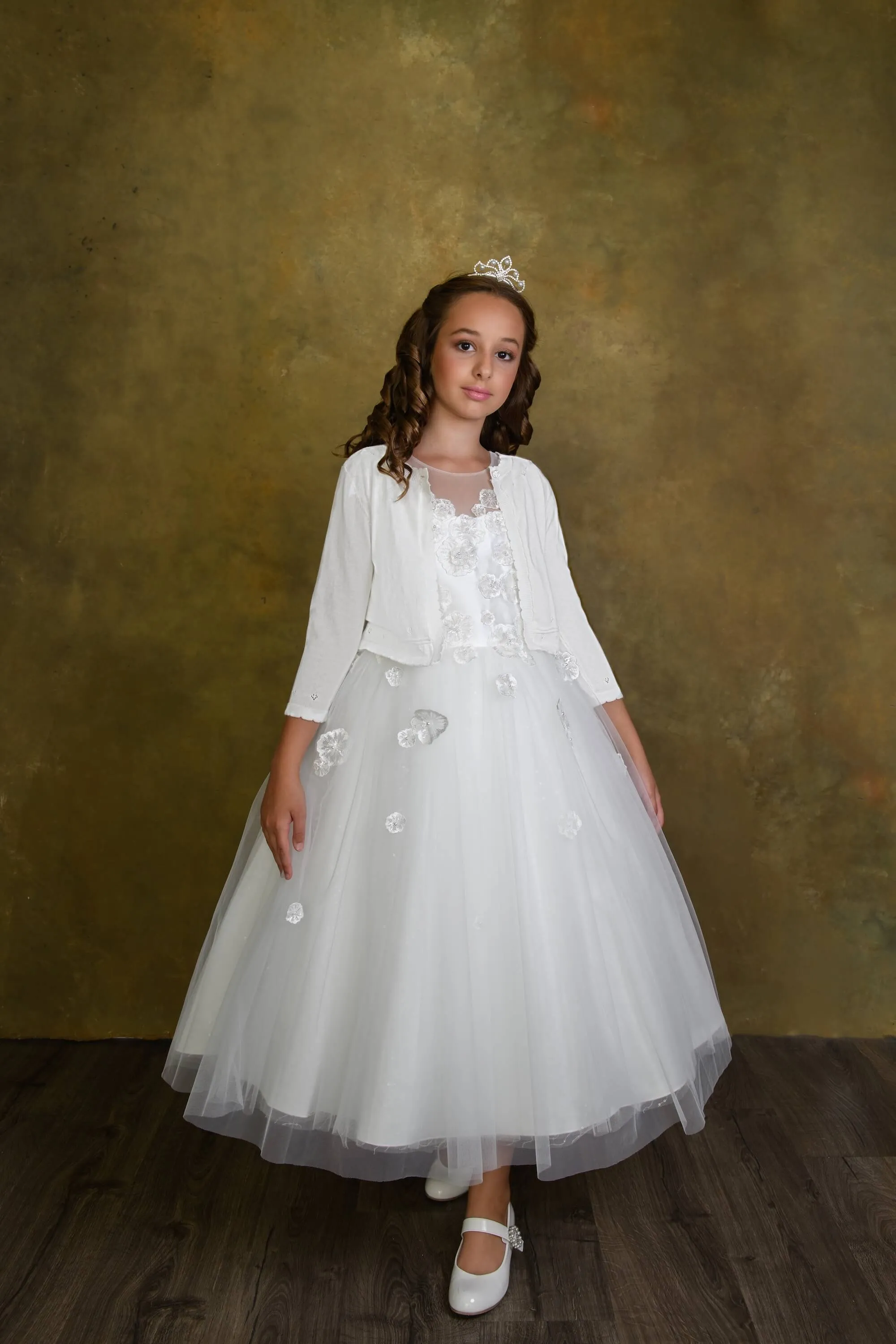 Floral Ceremonial Dress Z3312