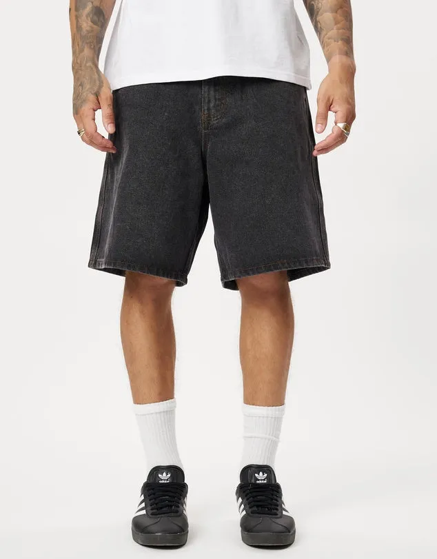 Former Reynolds Denim 21" Washed Black Shorts
