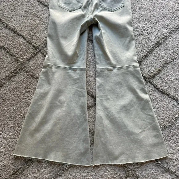 Free People We The Free jeans High Rise Youthquake super Flare Light Wash 27