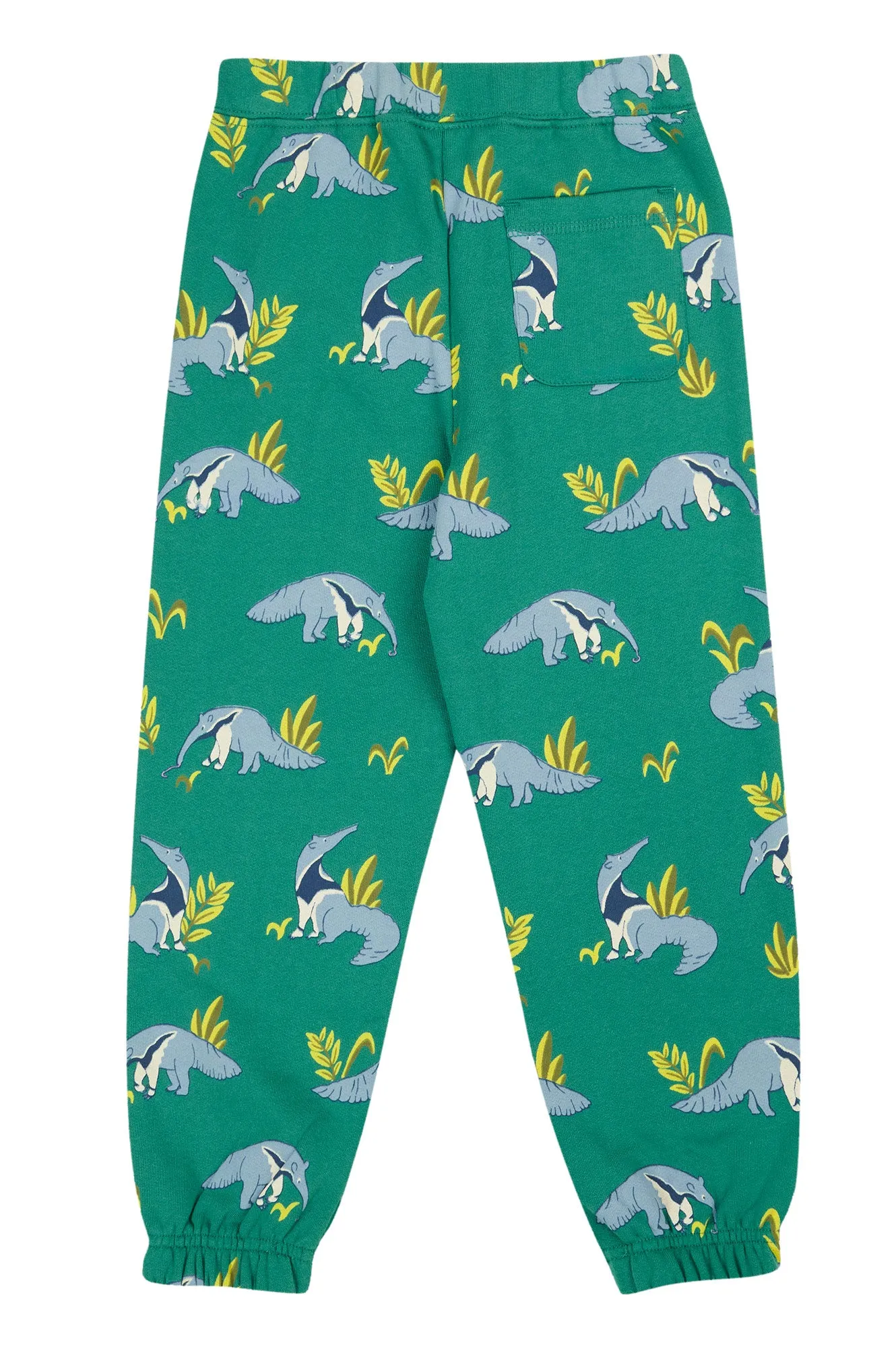 Frugi Malpas Green Anteater Joggers, Organic Cotton-Children's Clothing
