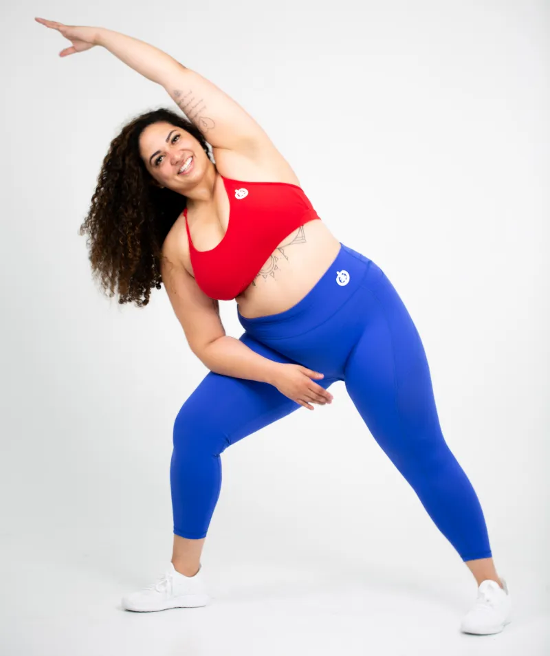Full Length Pocket Legging | Blue
