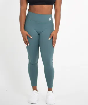 Full Length Pocket Legging | Jade