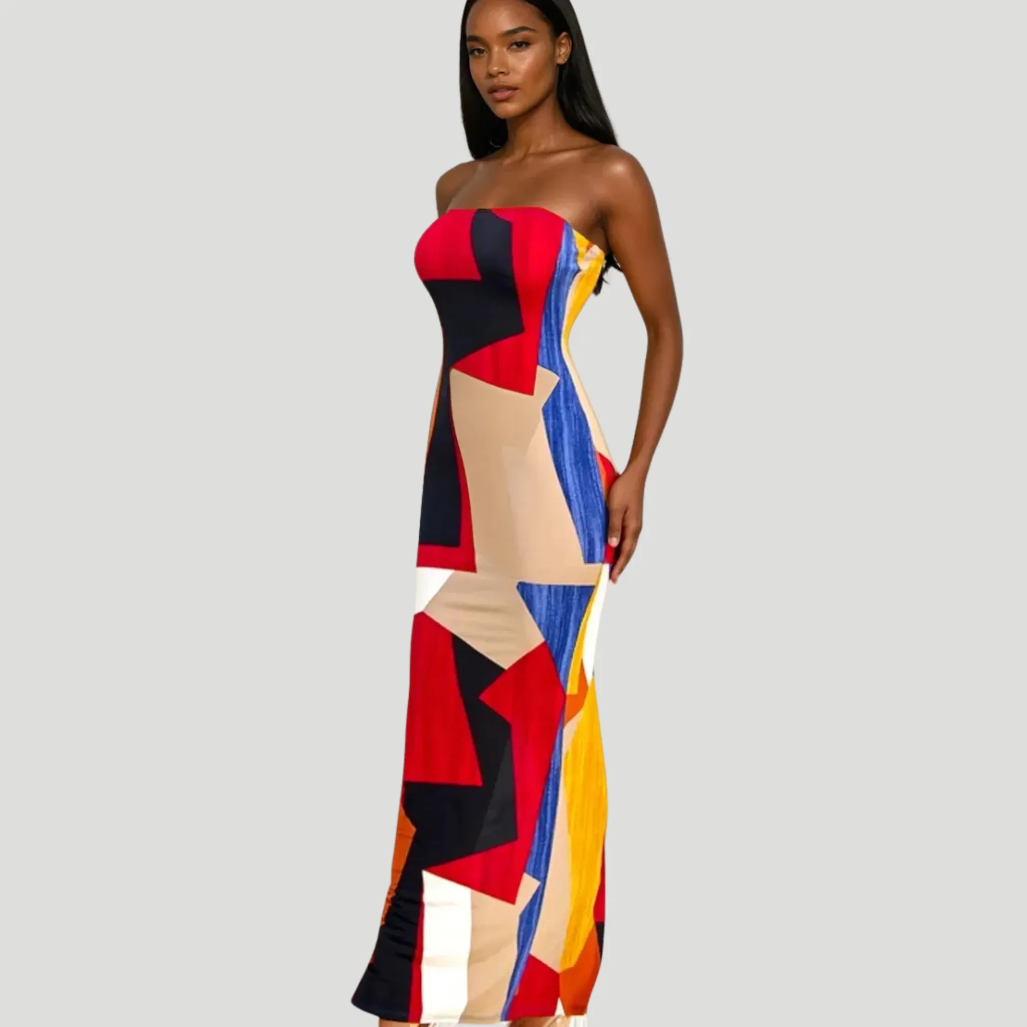 Geo Maxi Dress