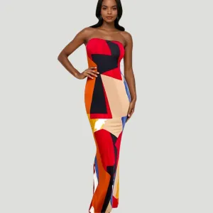 Geo Maxi Dress