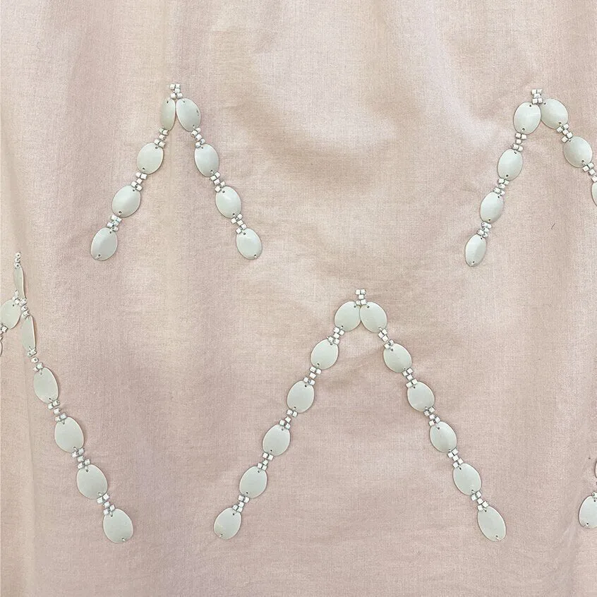 Girls Farah Embroidered Dress - Blush