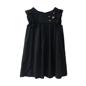 Girls Malak Dress - Meteorite