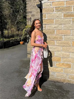 Giselle | Elegant Floral Wrap Dress