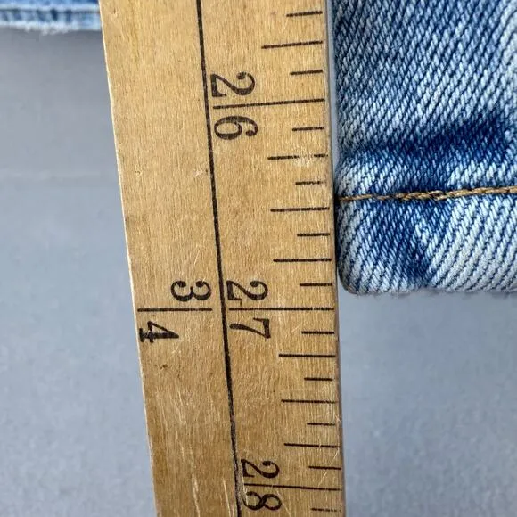 Good American Jeans Women's 8/29 Light Blue Skinny Stretch High Rise Preppy