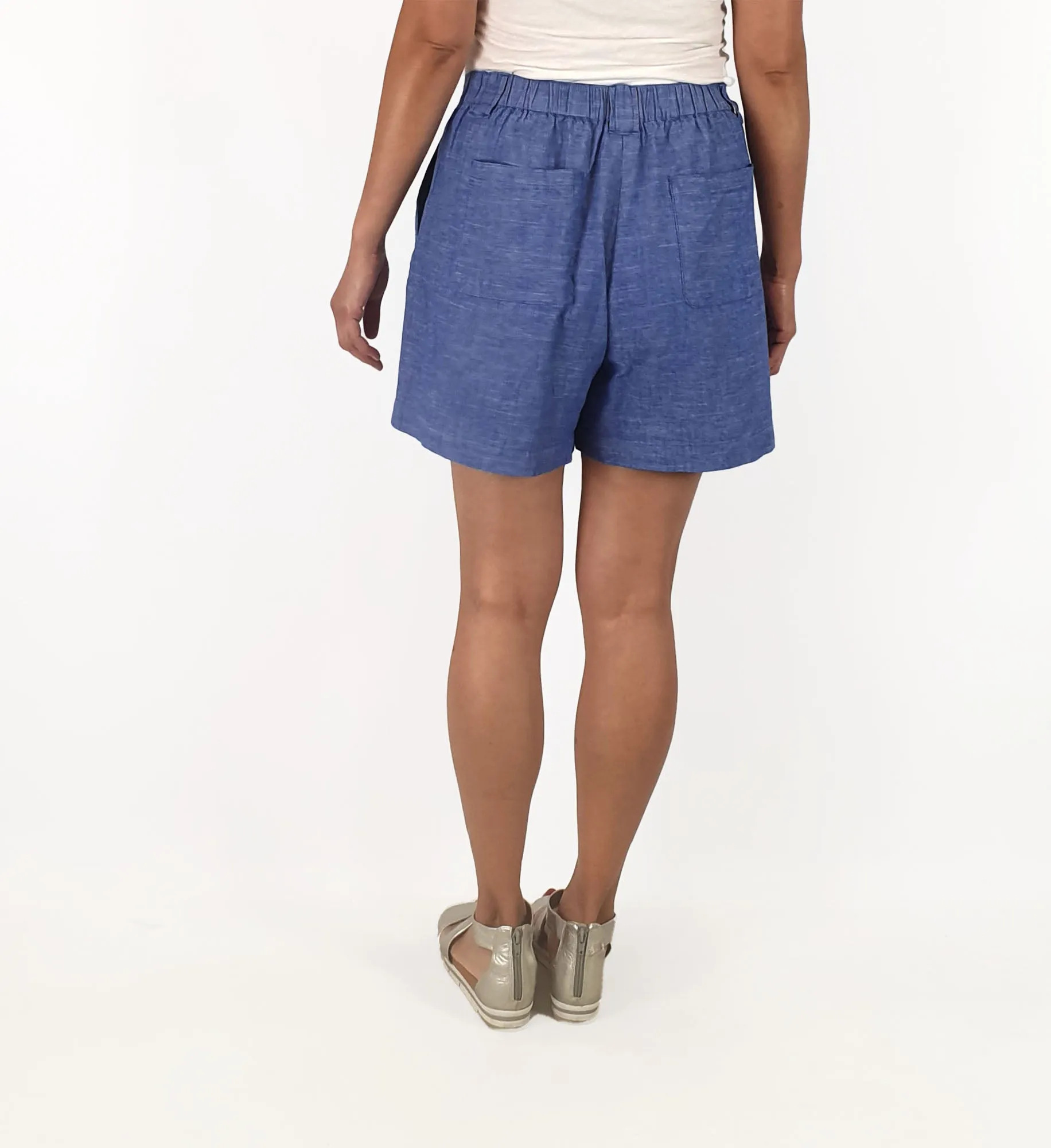 Gorman blue cotton shorts size 10
