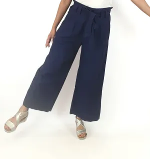 Gorman blue linen mix pants size 10