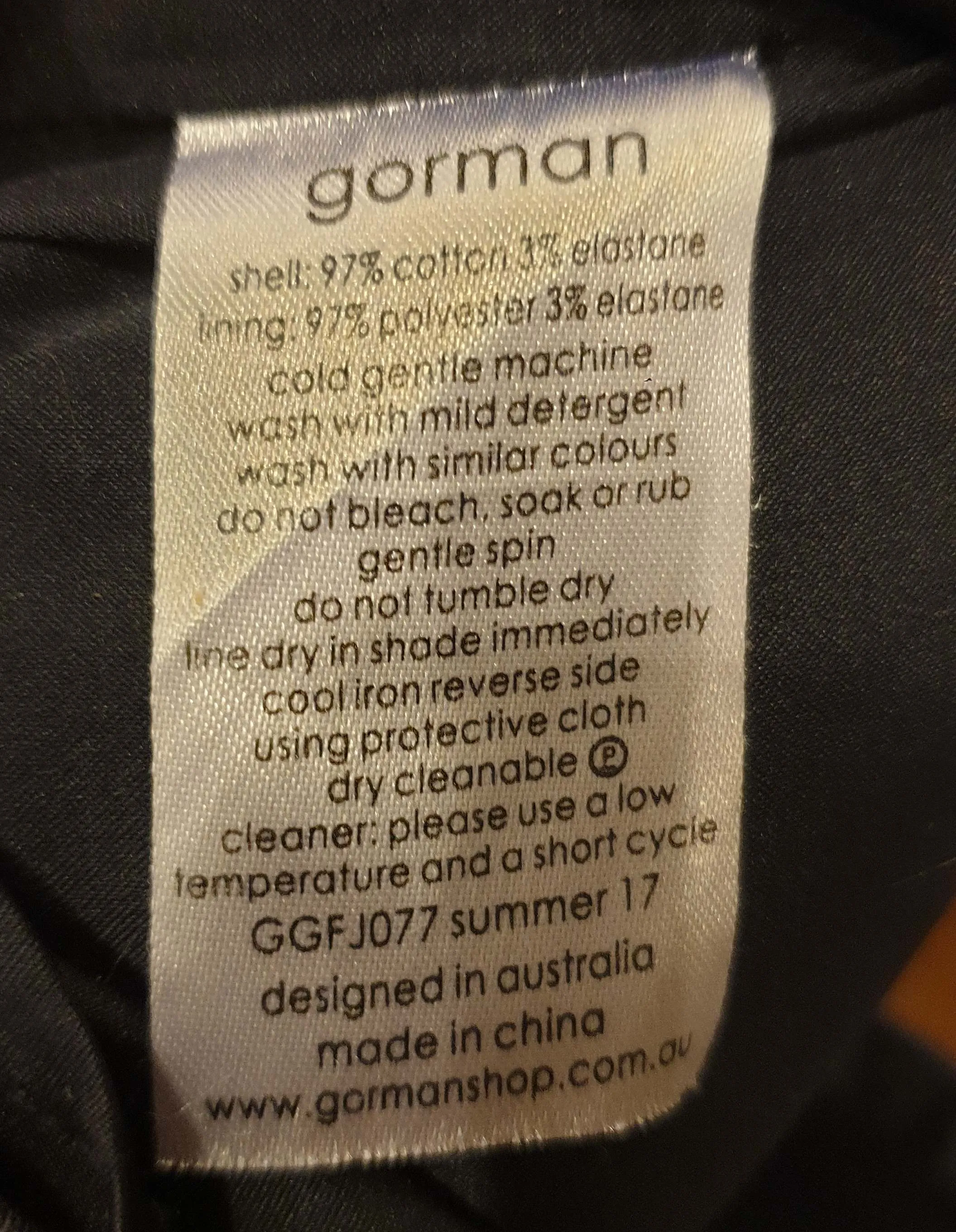 Gorman   Monika Forsberg elephant print pencil skirt size 12