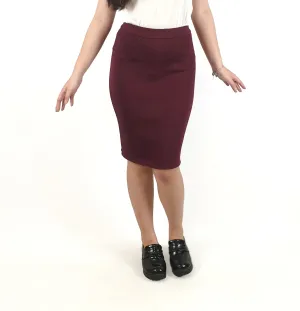 Gorman red sparkly pencil skirt size 6