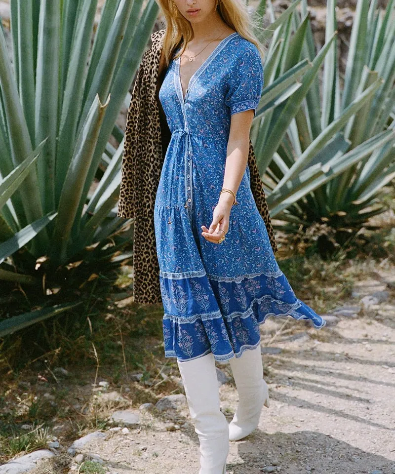 Grecian Blue Bohemian