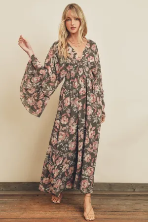 Greta Floral Butterfly Dress