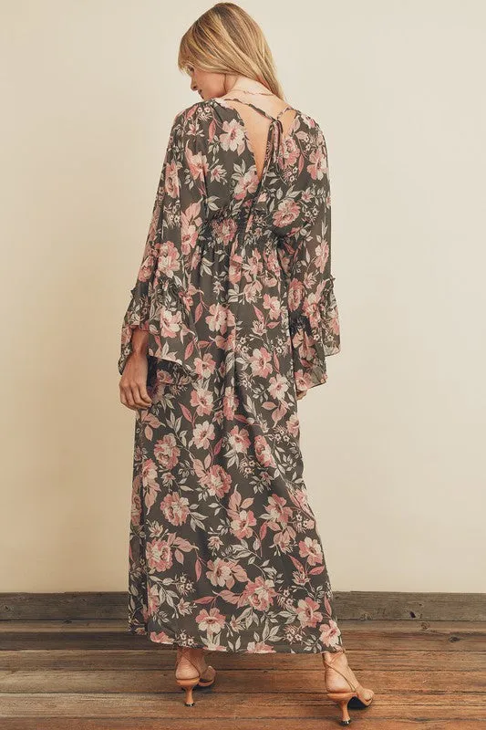 Greta Floral Butterfly Dress