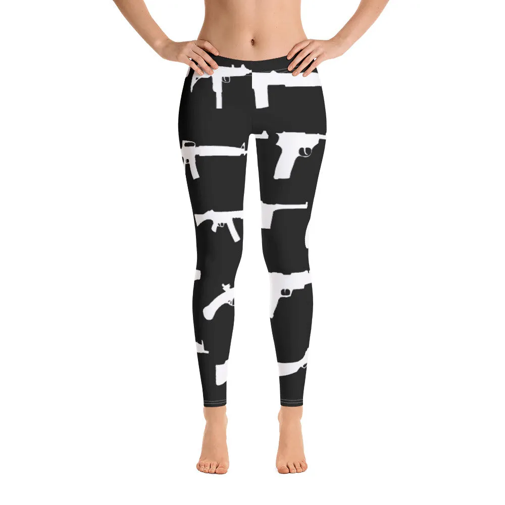 GUNS LEGGINGS BLACK