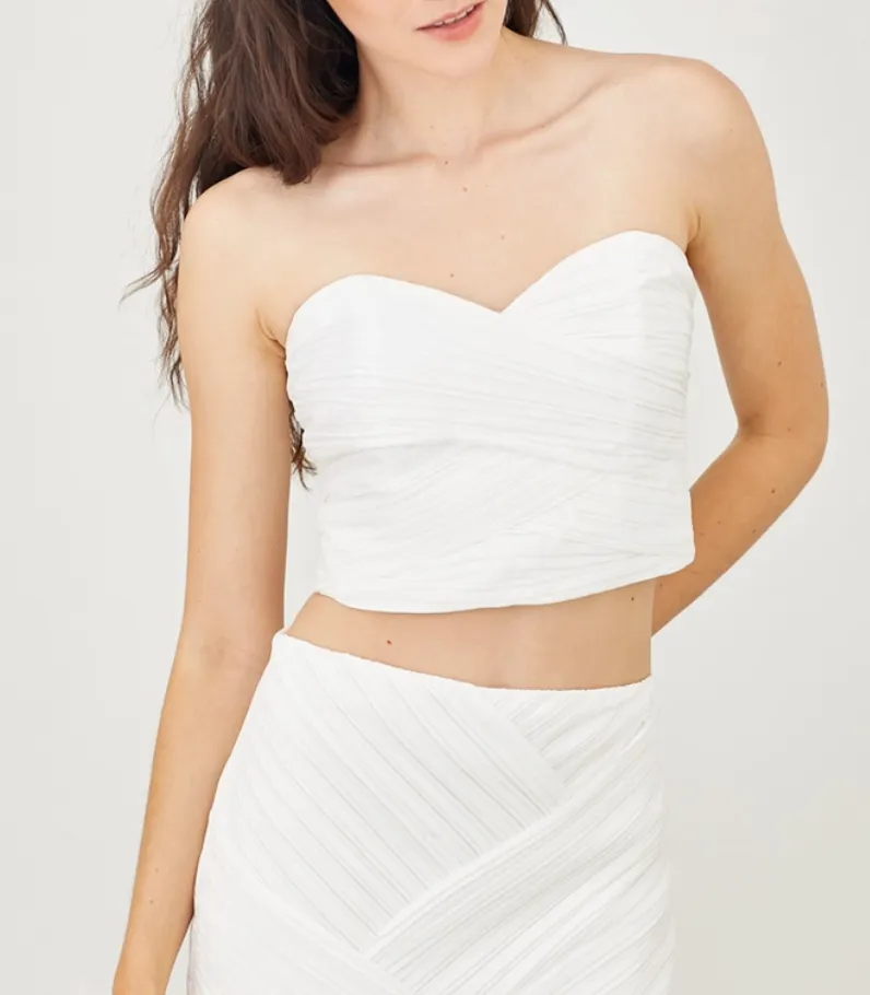 Heart Neck Tube Top