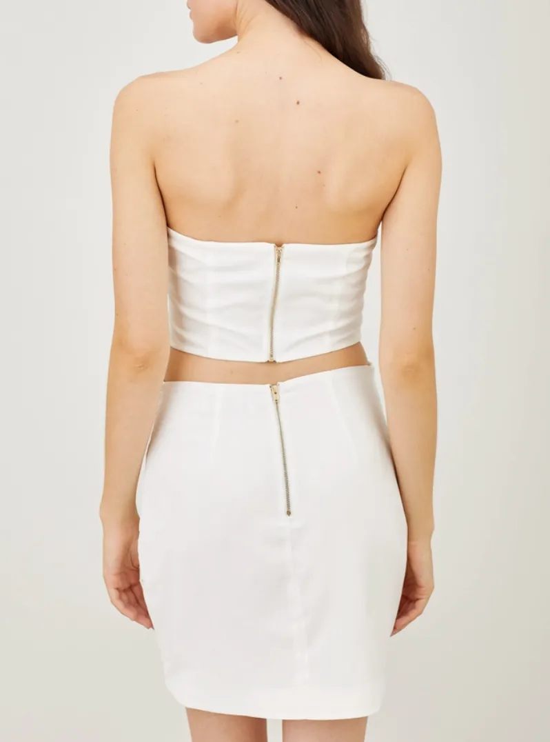 Heart Neck Tube Top