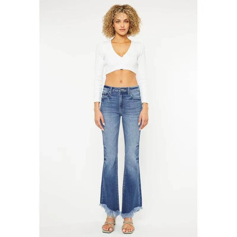 High Rise Bootcut Jeans