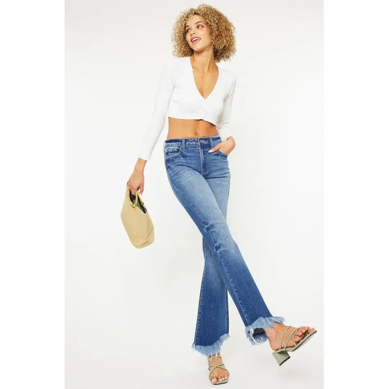 High Rise Bootcut Jeans