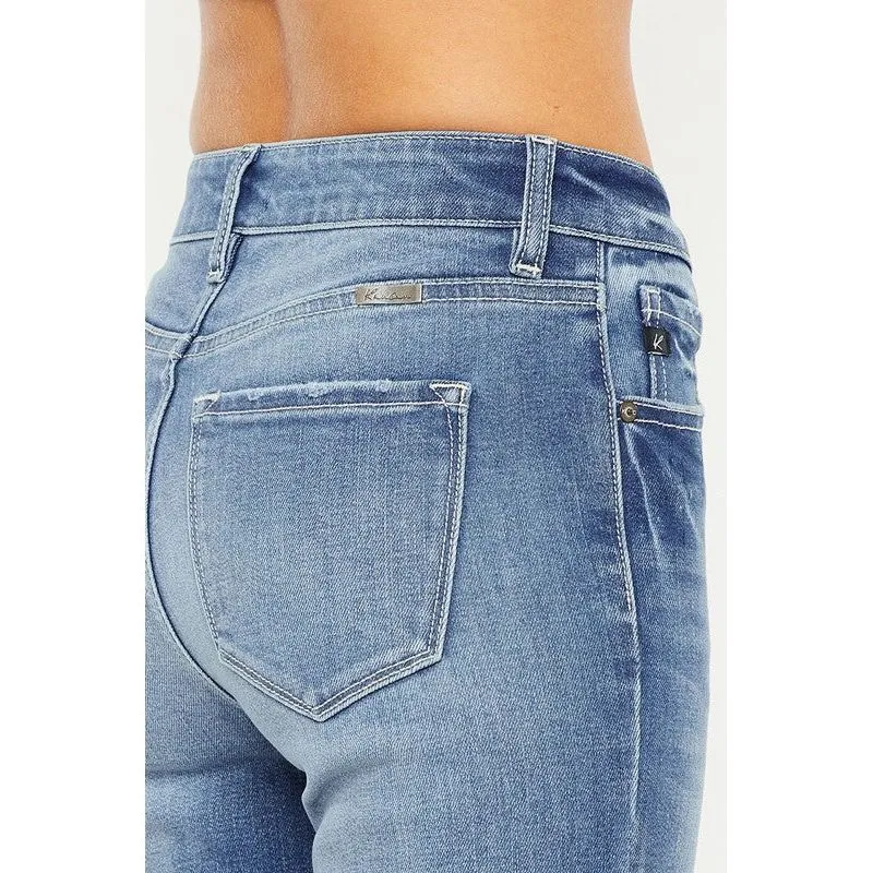 High Rise Bootcut Jeans