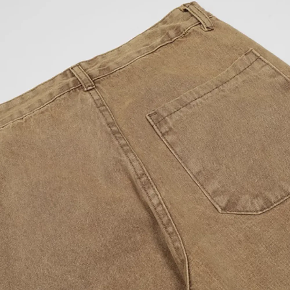 High Street Heavy Embroidered Jeans