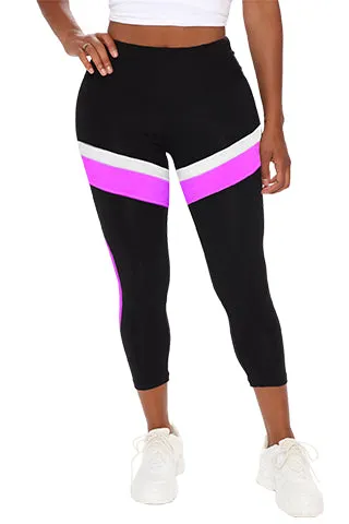HIGH WAIST COLOR BLOCK LEGGINGS(P6570) <Bundle>