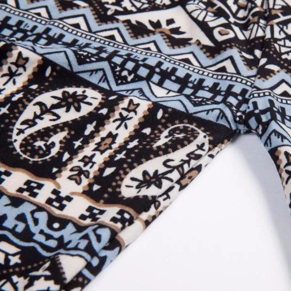 High Waist Soft Print Leggings