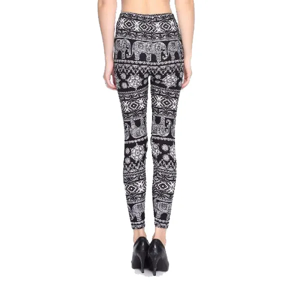 High Waist Soft Print Leggings