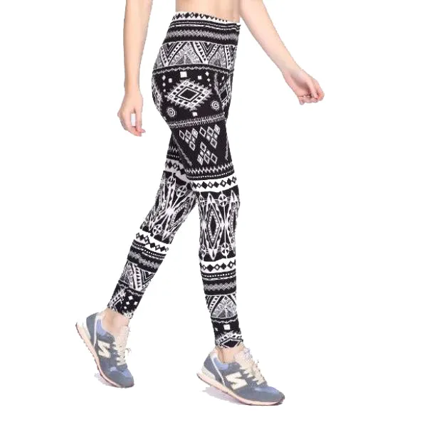 High Waist Soft Print Leggings