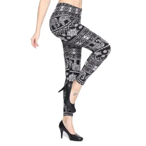 High Waist Soft Print Leggings