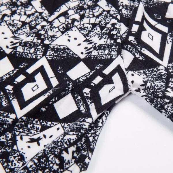 High Waist Soft Print Leggings