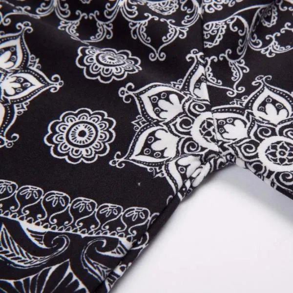 High Waist Soft Print Leggings