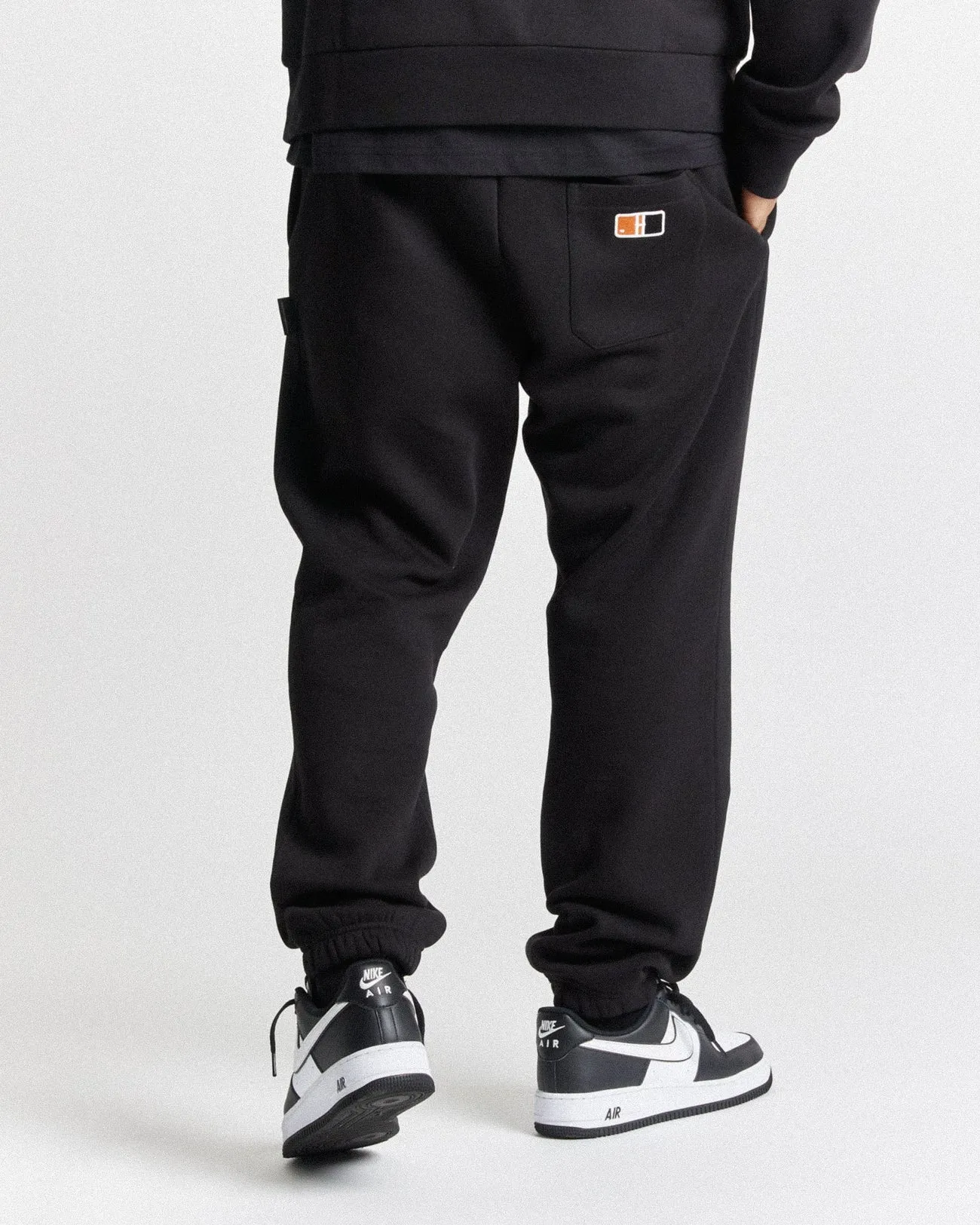 Hoodrich Og Fort Joggers Black/Lava Smoke/Flame