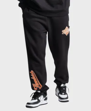Hoodrich Og Fort Joggers Black/Lava Smoke/Flame