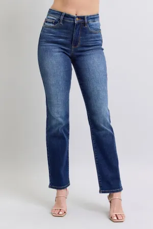 HR Straight Leg Jean - Dark Wash