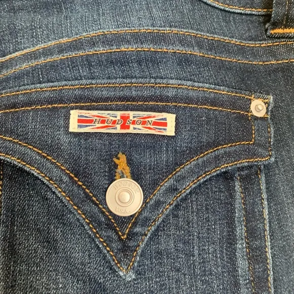 Hudson jeans denim pants signature midrise bootcut